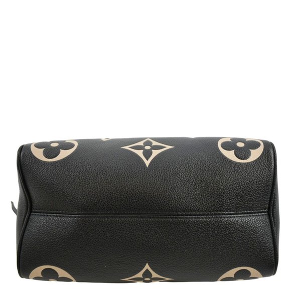 LOUIS VUITTON  Speedy 25 Bandouliere Monogram Empreinte Leather Crossbody Bag - Picture 8 of 13